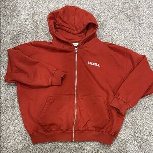 Adanola Brick Red Hoodie